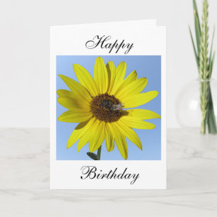 Sunflower Card
