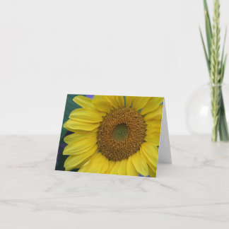 Sunflower Card