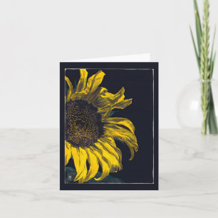 Sunflower Card
