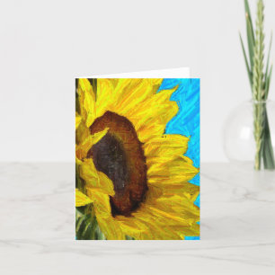 Sunflower Card