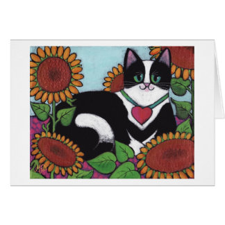 Sunflower Cat