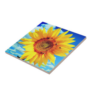 Sunflower Ceramic Tile
