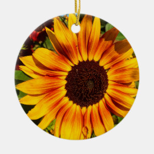 Sunflower Ceramic Tree Decoration