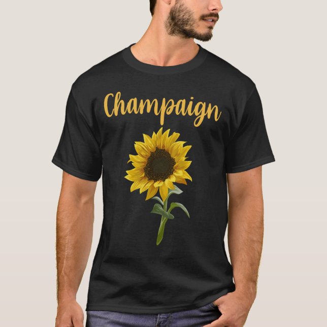 Sunflower - Champaign T-Shirt (Front)