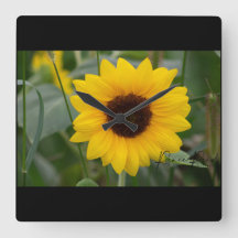 Sunflower Clock