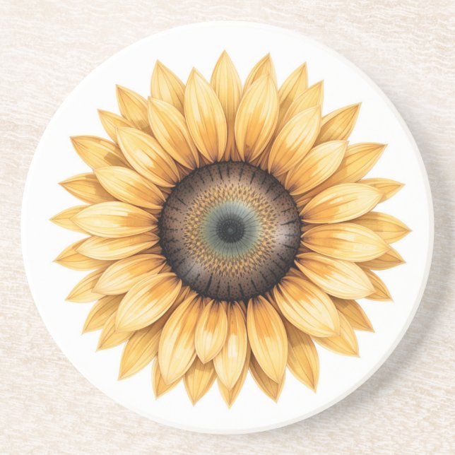 Sunflower Coaster (Front)