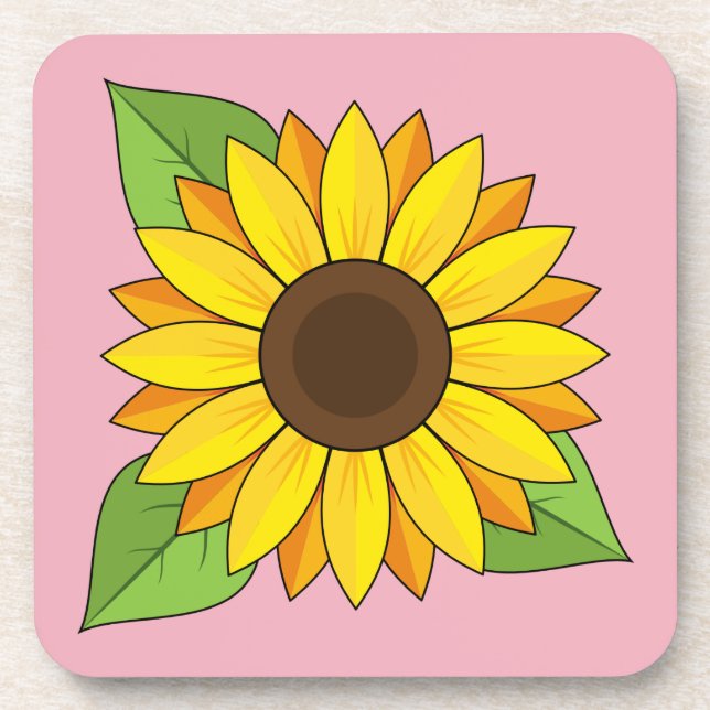 Sunflower Coaster (Front)