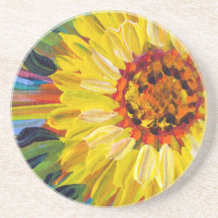Sunflower Coaster