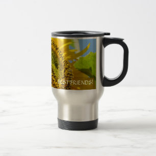SUNFLOWER Coffee Mug Gift BEST FRIENDS! Gifts