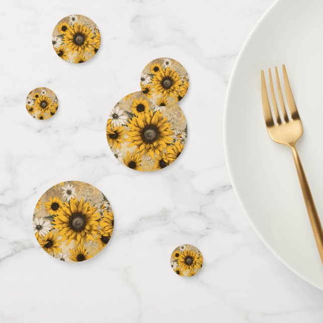 Sunflower Confetti (Group)