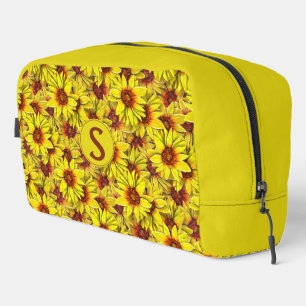 Sunflower Cosmetic Toiletry Bag