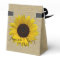 Sunflower Country Burlap Print