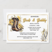 Sunflower cowgirl boots bubbly gold frame chic