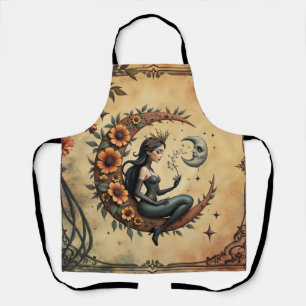 Sunflower Crescent Queen Apron
