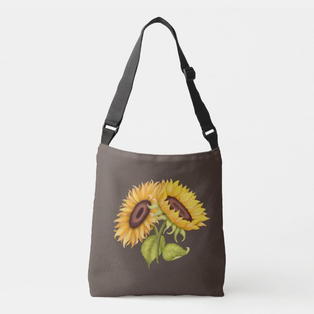 Sunflower Crossbody Bag (Front)