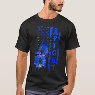 Sunflower Crossing ALS Awareness T-Shirt