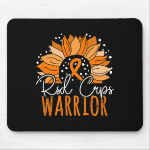 Sunflower CRPS Warrior RSD CRPS Awareness Mouse Pad