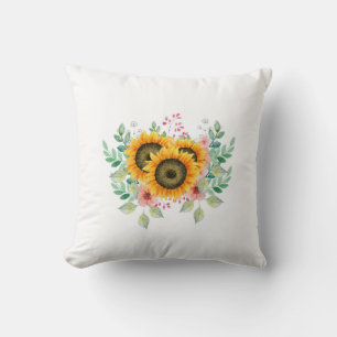 Sunflower cushion