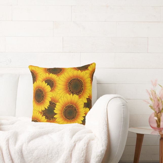 Sunflower Cushion (Couch)