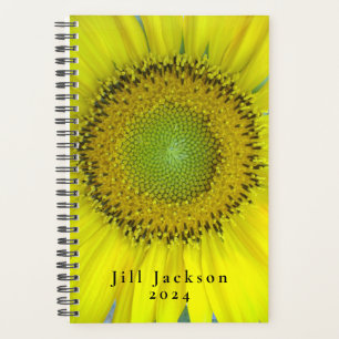 Sunflower customisable planner 2024