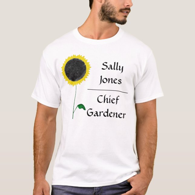 Sunflower Customisable T-Shirt (Front)