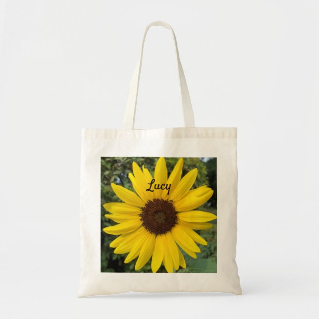 Sunflower Daisy Tote Bag (Front)