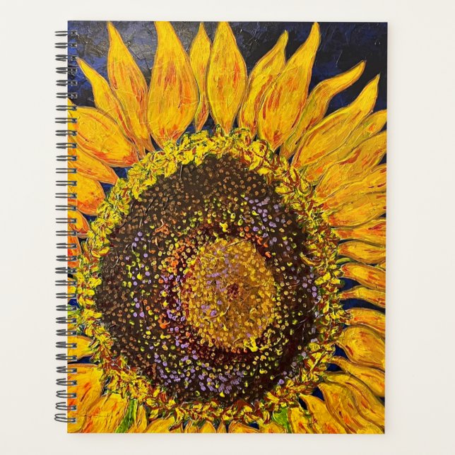 Sunflower Day Planner Calendar (Front)