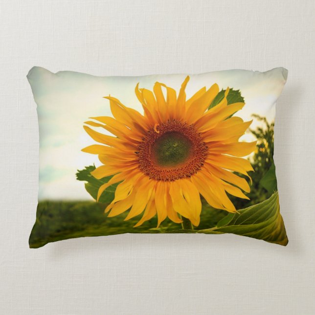 Sunflower Decorative Cushion (Front)