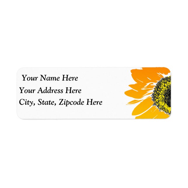 Sunflower Design (Front)