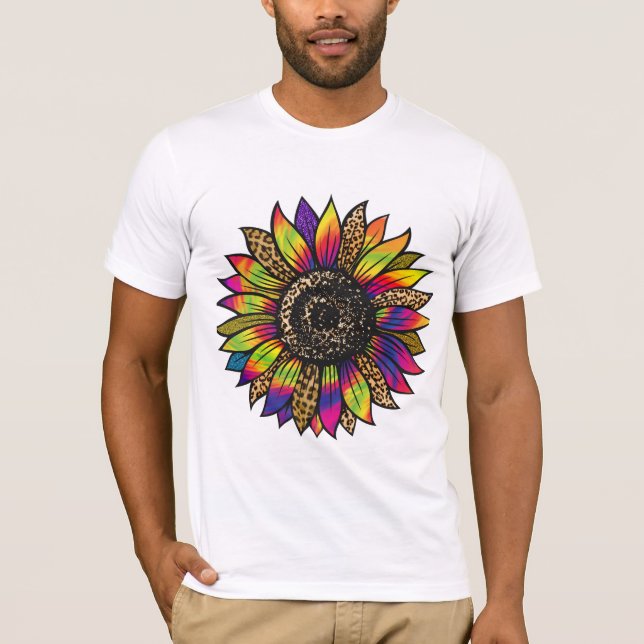 Sunflower Design T-Shirt (Front)