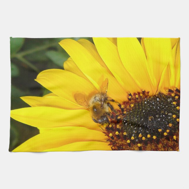 Sunflower Diner ~ Kitchen Towel (Horizontal)