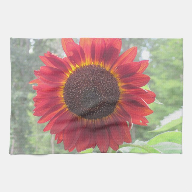 Sunflower Dish Towel (Horizontal)