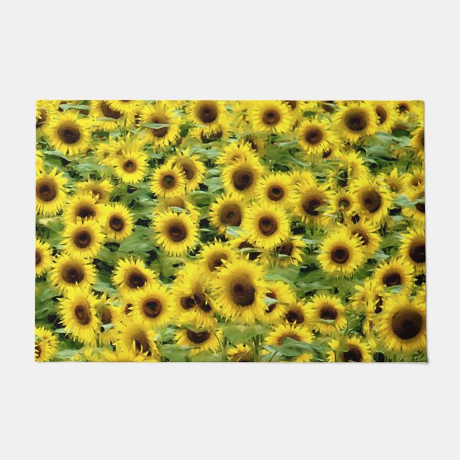 Sunflower Doormat (Front)