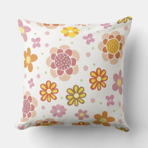 sunflower embroidery pattern cushion