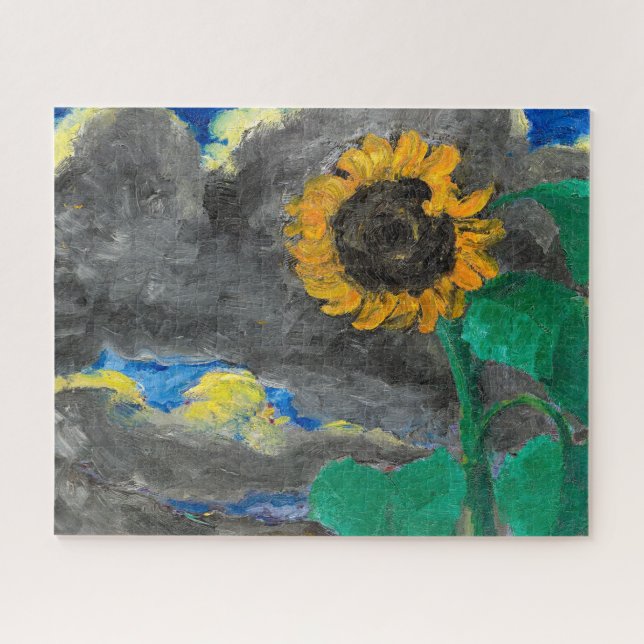 Sunflower | Emil Nolde | Jigsaw Puzzle (Horizontal)