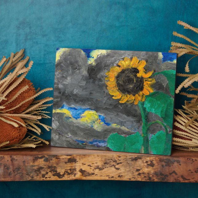 Sunflower | Emil Nolde | Plaque (Side)