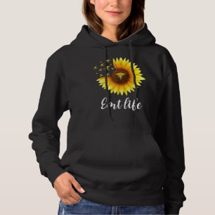 Sunflower Emt Life Ems Emergency Medical Technicia Hoodie