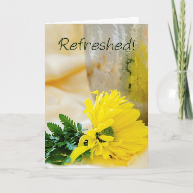 Sunflower Encouragement Card (Front)