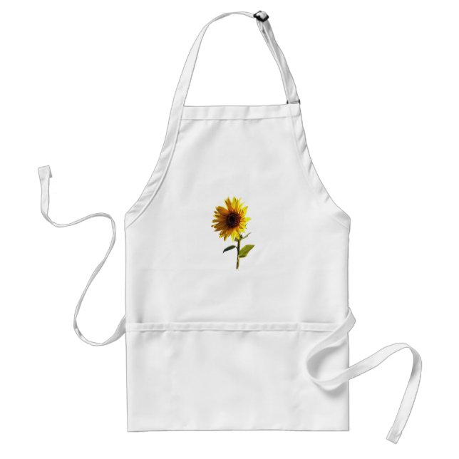 Sunflower Enjoying the Sun Standard Apron (Front)