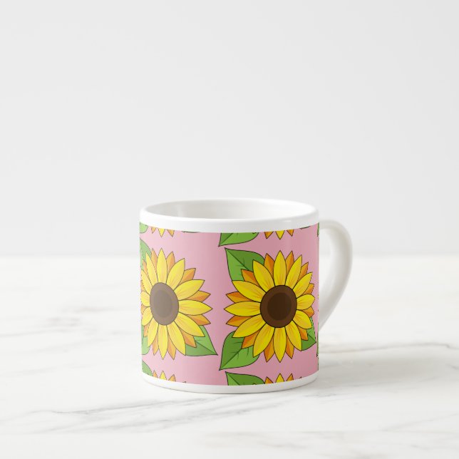 Sunflower Espresso Cup (Front Right)