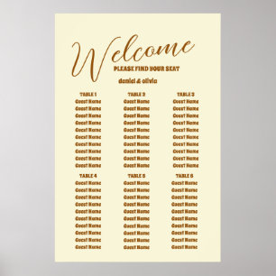 Sunflower Eucalyptus Floral Botanical Wedding Poster