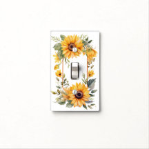 Sunflower & Eucalyptus Frame: Kawaii Vintage