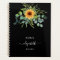 Sunflower eucalyptus greenry black name 2023
