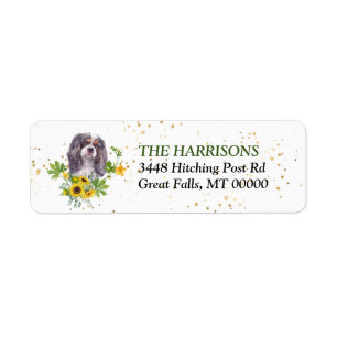 Sunflower Eucalyptus King Charles Spaniel