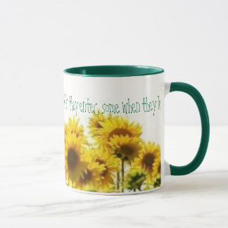 sunflower, EVERYONE BRIGHTENS MY OFFICE!!    So... Mug
