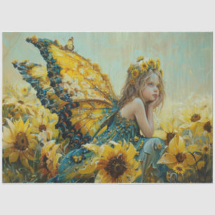 Sunflower Fairy Tissue Paper