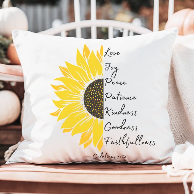 Sunflower Faith  Cushion (Creator Uploaded)