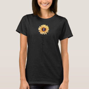 Sunflower Faith Purple Blue Rheumatoid Arthritis A T-Shirt