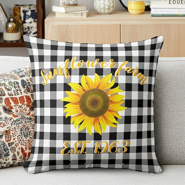 Sunflower farm cushion (Creator Uploaded)