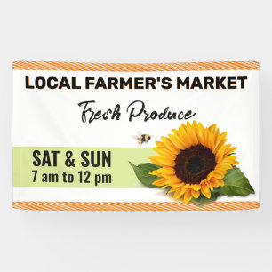Sunflower Farmers Market Banner
